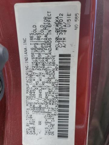 Photo 10 from auction – 2004 TOYOTA SIENNA CE with VIN 5TDZA23C04S199432