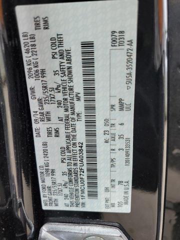 Photo 10 from auction – 2015 FORD ESCAPE S with VIN 1FMCU0F72FUA03842