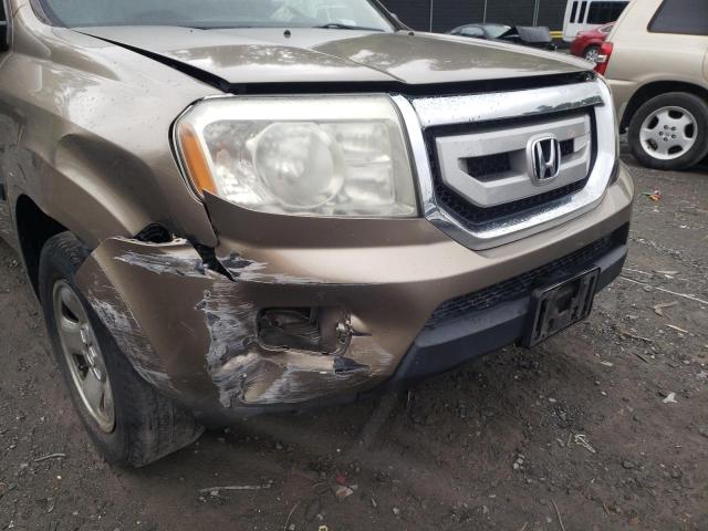 Photo 9 from auction – 2009 HONDA PILOT LX with VIN 5FNYF48279B039116