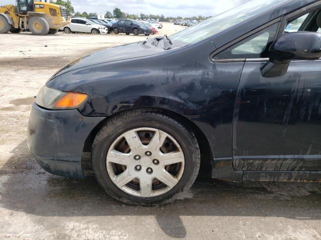 Photo 9 from auction – 2008 HONDA CIVIC LX with VIN 1HGFA16598L059074