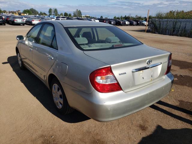 Photo 3 from auction – 2002 TOYOTA CAMRY LE with VIN JTDBE32K720080278