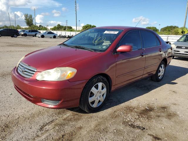 Photo 2 from auction – 2003 TOYOTA COROLLA CE with VIN 1NXBR32E33Z109621