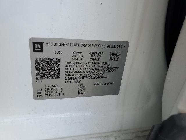 Photo 10 from auction – 2020 CHEVROLET EQUINOX LS with VIN 3GNAXHEV0LS563086