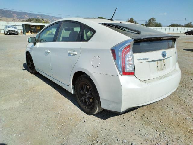 Photo 3 from auction – 2012 TOYOTA PRIUS with VIN JTDKN3DU5C5413368