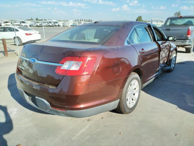 Photo 4 from auction – 2012 FORD TAURUS SE with VIN 1FAHP2DW8CG136421