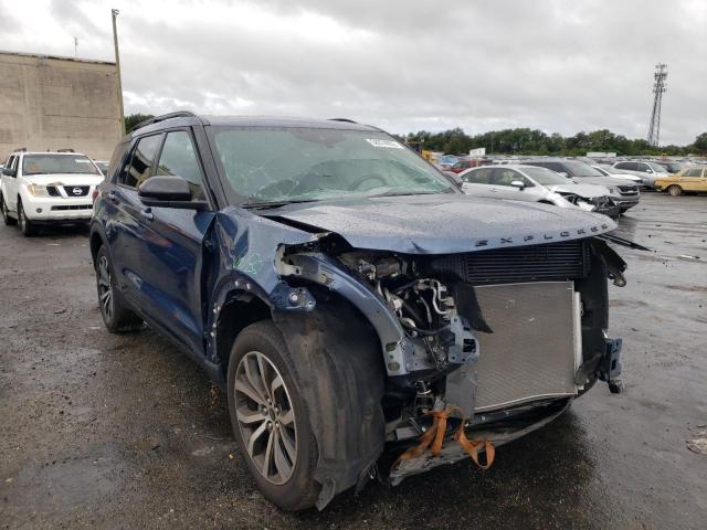 FORD EXPLORER S 2020 with VIN 1FM5K8GC8LGB61265 - Photo from auction