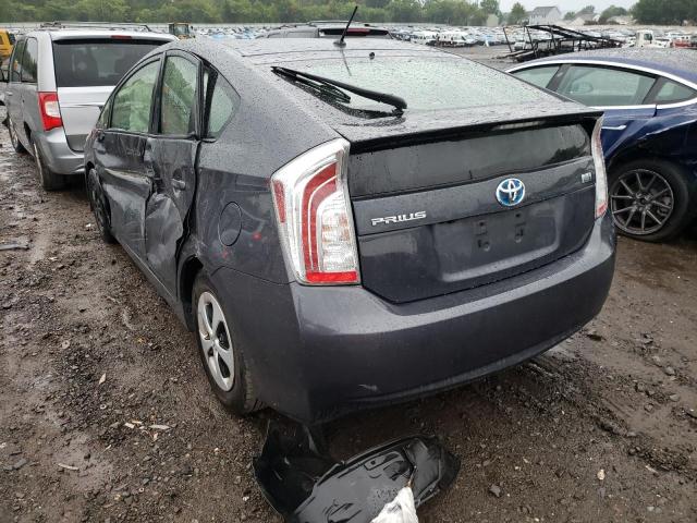 Photo 3 from auction – 2015 TOYOTA PRIUS with VIN JTDKN3DU4F1927630