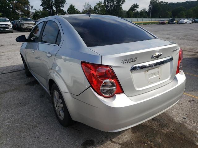 Photo 3 from auction – 2014 CHEVROLET SONIC LT with VIN 1G1JC5SH4E4202800