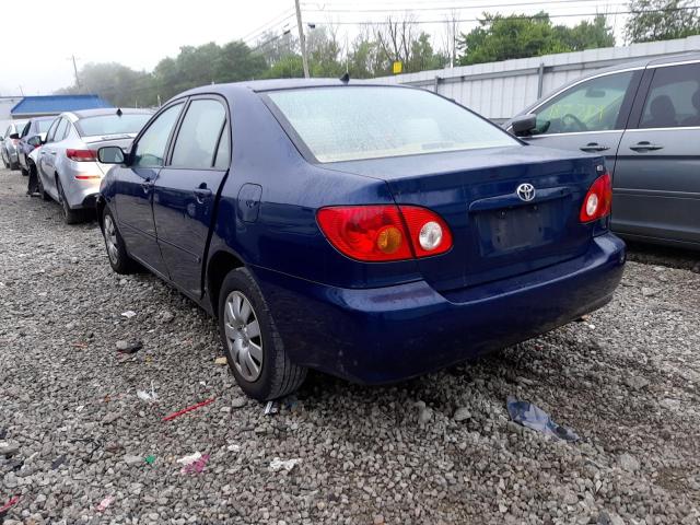 Photo 3 from auction – 2004 TOYOTA COROLLA CE with VIN 1NXBR38E04Z340002