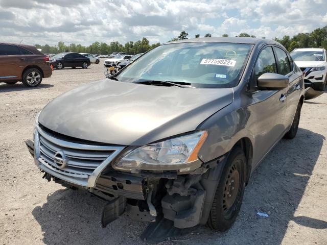 Photo 2 from auction – 2015 NISSAN SENTRA S with VIN 3N1AB7AP1FL636475
