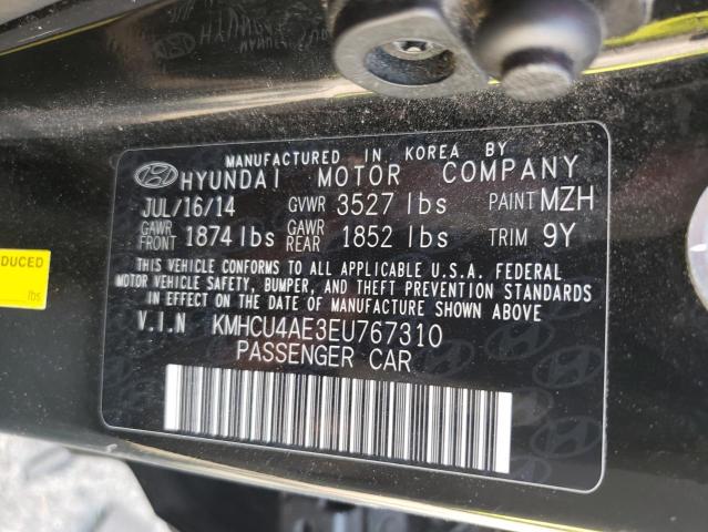 Photo 10 from auction – 2014 HYUNDAI ACCENT GLS with VIN KMHCU4AE3EU767310