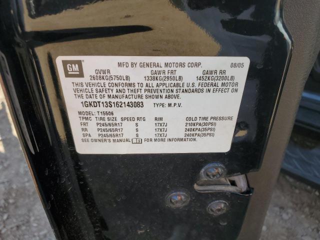 Photo 10 from auction – 2006 GMC ENVOY with VIN 1GKDT13S162143083