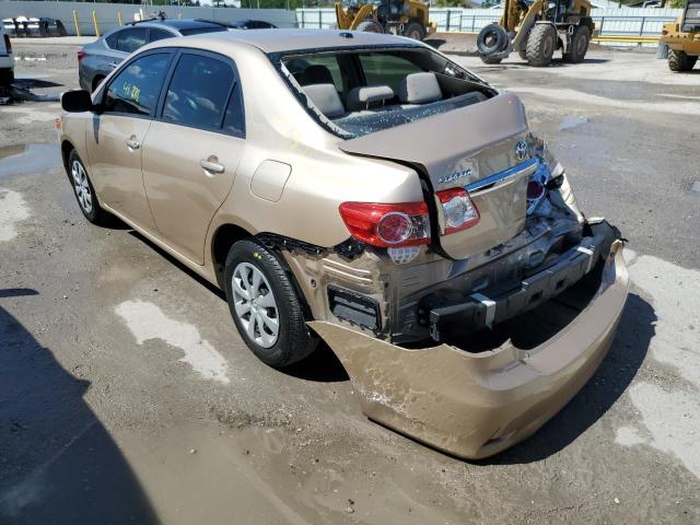 Photo 3 from auction – 2011 TOYOTA COROLLA BA with VIN JTDBU4EE8B9137551