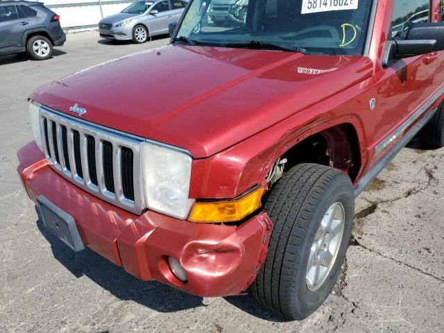 Photo 9 from auction – 2006 JEEP COMMANDER with VIN 1J8HG58276C316982
