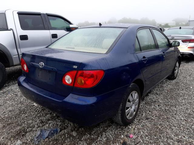 Photo 4 from auction – 2004 TOYOTA COROLLA CE with VIN 1NXBR38E04Z340002
