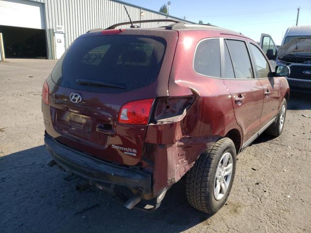 Photo 4 from auction – 2009 HYUNDAI SANTA FE G with VIN 5NMSG73D99H279618