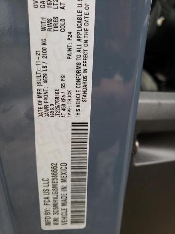 Photo 10 from auction – 2021 RAM PROMASTER with VIN 3C6MRVJG8ME586662