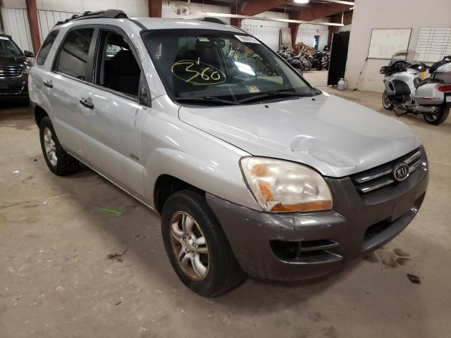 KIA SPORTAGE E 2007 with VIN KNDJE723877420287 - Photo from auction