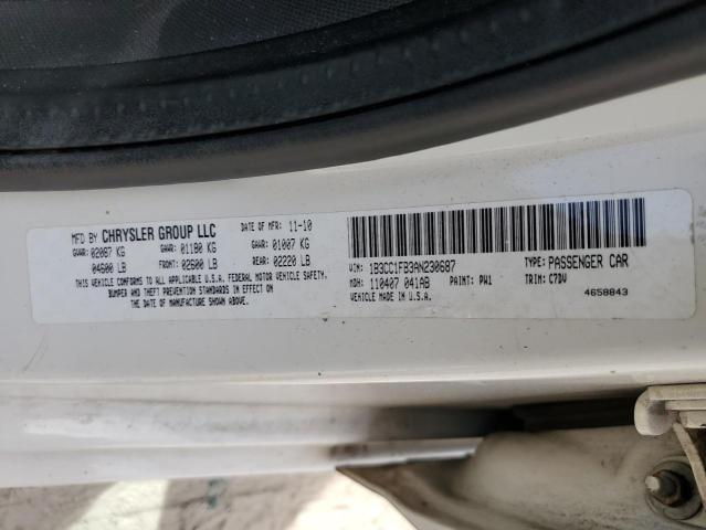 صورة رقم 10 من المزاد - 2010 DODGE AVENGER EX مع VIN 1B3CC1FB3AN230687