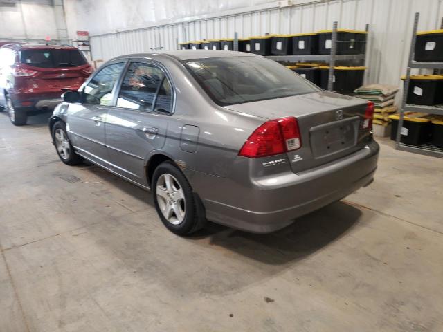 Photo 3 from auction – 2005 HONDA CIVIC EX with VIN 2HGES26895H528181