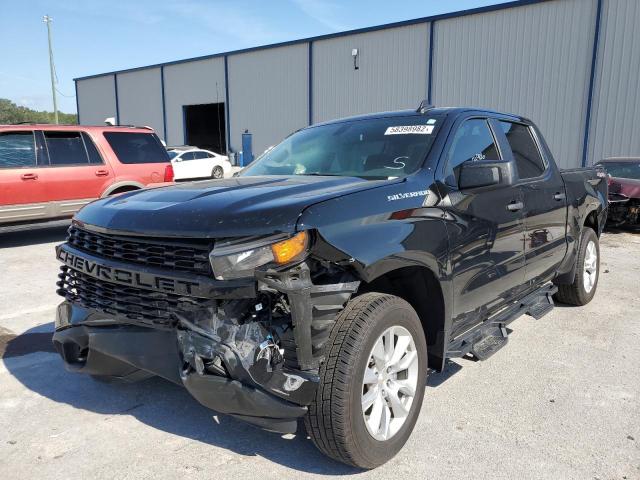 Photo 2 from auction – 2021 CHEVROLET SILVERADO with VIN 1GCPYBEH2MZ170749