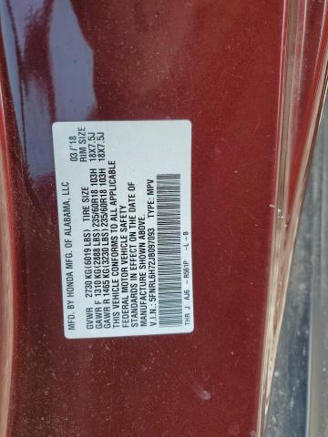 Photo 10 from auction – 2018 HONDA ODYSSEY EX with VIN 5FNRL6H72JB097093
