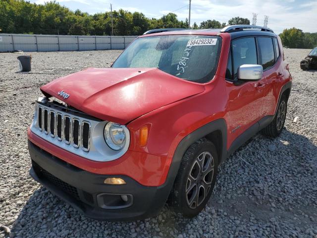 Photo 2 from auction – 2017 JEEP RENEGADE L with VIN ZACCJADB5HPE74835