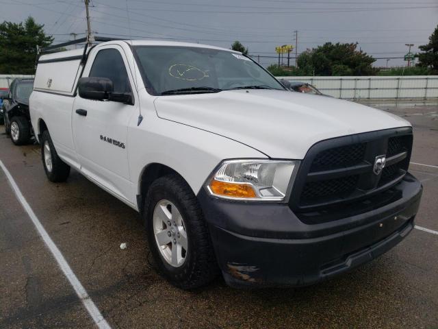DODGE RAM 1500 S 2012 with VIN 3C6JD6DP4CG205122 - Photo from auction