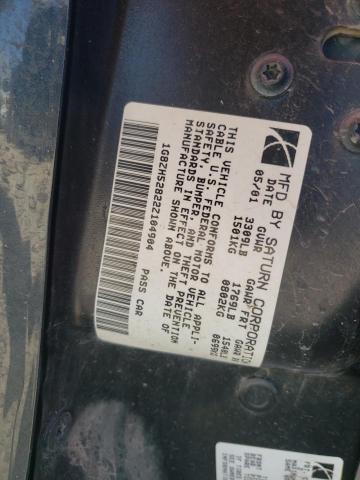Photo 10 from auction – 2002 SATURN SL1 with VIN 1G8ZH52822Z104904