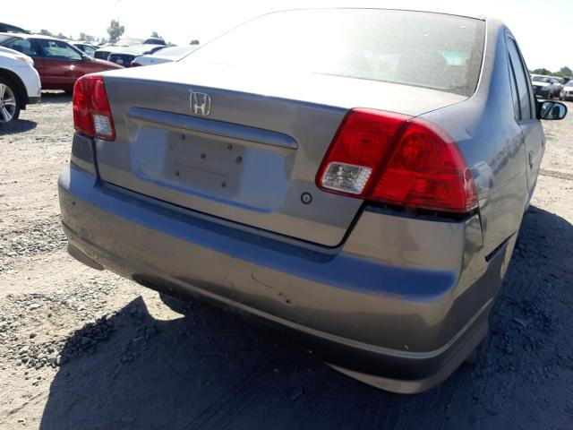 Photo 9 from auction – 2004 HONDA CIVIC LX with VIN 2HGES16524H535925