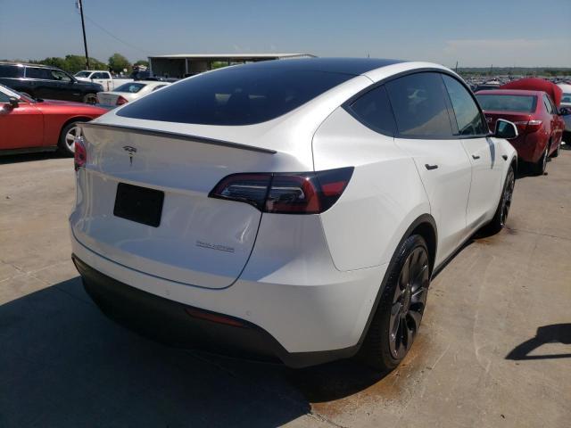 Photo 4 from auction – 2021 TESLA MODEL Y with VIN 5YJYGDEF6MF268447