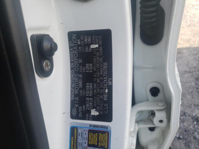 Photo 10 from auction – 2010 KIA SOUL with VIN KNDJT2A2XA7107816