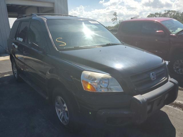HONDA PILOT EXL 2004 with VIN 2HKYF18734H537625 - Photo from auction