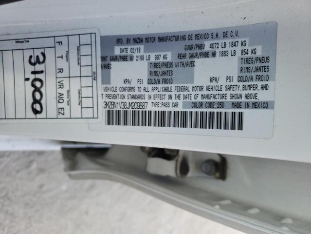 Photo 10 from auction – 2018 MAZDA 3 TOURING with VIN 3MZBN1V38JM209887