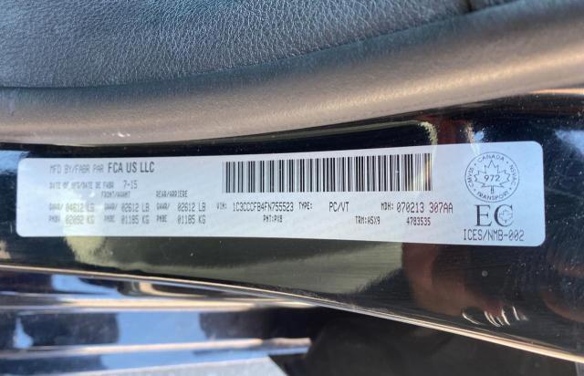 Photo 10 from auction – 2015 CHRYSLER 200 LX with VIN 1C3CCCFB4FN755523