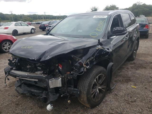 Photo 2 from auction – 2016 TOYOTA HIGHLANDER with VIN 5TDJKRFH7GS228343