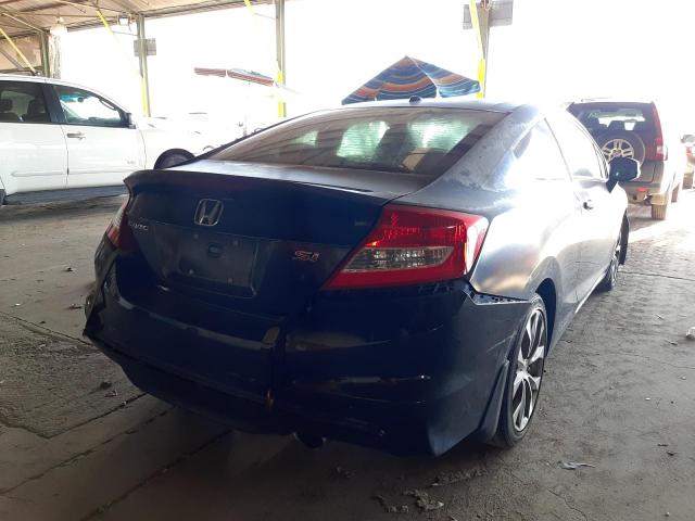 Photo 4 from auction – 2012 HONDA CIVIC SI with VIN 2HGFG4A50CH707513