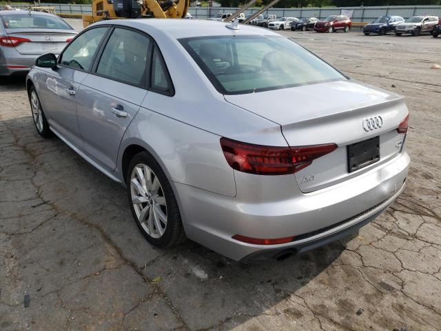 Photo 3 from auction – 2018 AUDI A4 PREMIUM with VIN WAUKMAF44JA223695
