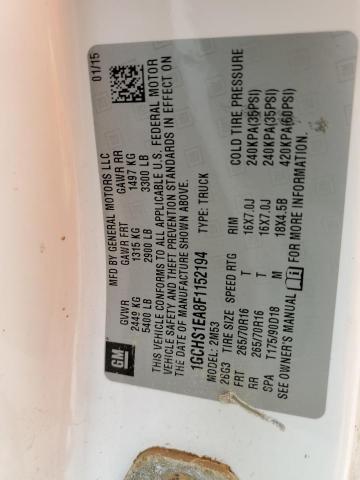 Photo 10 from auction – 2015 CHEVROLET COLORADO with VIN 1GCHS1EA8F1152194