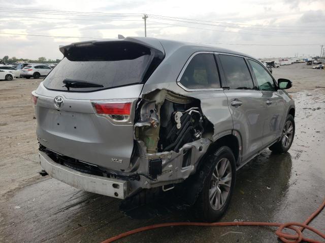 Photo 4 from auction – 2015 TOYOTA HIGHLANDER with VIN 5TDKKRFH5FS074315