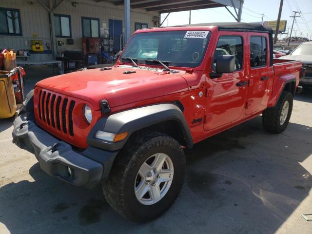 Photo 2 from auction – 2020 JEEP GLADIATOR with VIN 1C6HJTAG8LL131460