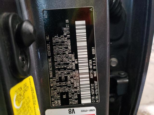 Photo 10 from auction – 2012 TOYOTA VENZA LE with VIN 4T3BA3BB5CU030987