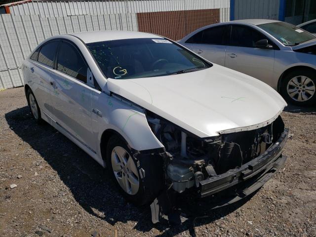 HYUNDAI SONATA HYB 2012 with VIN KMHEC4A40CA044726 - Photo from auction