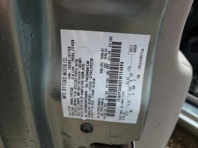 Photo 10 from auction – 2005 FORD FOCUS ZX4 with VIN 1FAFP34NX5W154898