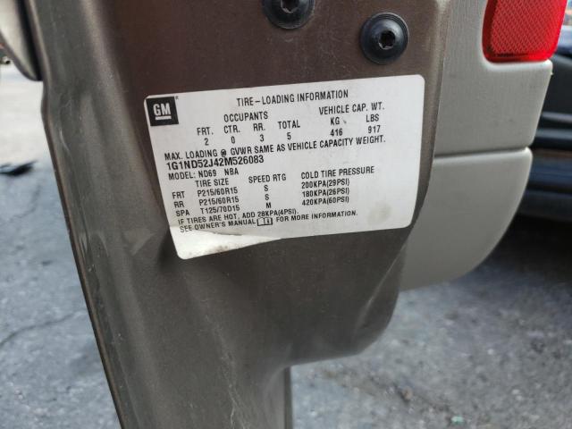 Photo 10 from auction – 2002 CHEVROLET MALIBU with VIN 1G1ND52J42M526083