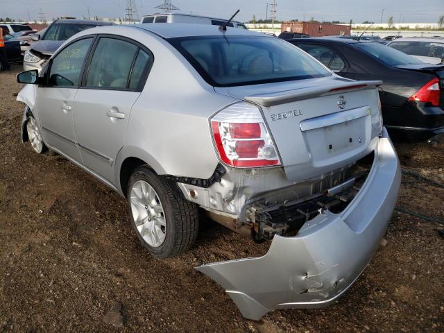 Photo 3 from auction – 2012 NISSAN SENTRA 2.0 with VIN 3N1AB6AP2CL754475
