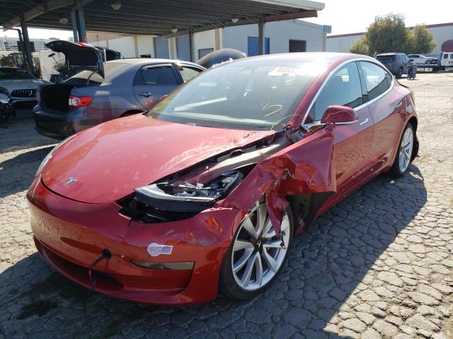 Photo 2 from auction – 2018 TESLA MODEL 3 with VIN 5YJ3E1EA7JF007990