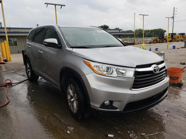 TOYOTA HIGHLANDER 2015 with VIN 5TDKKRFH5FS074315 - Photo from auction