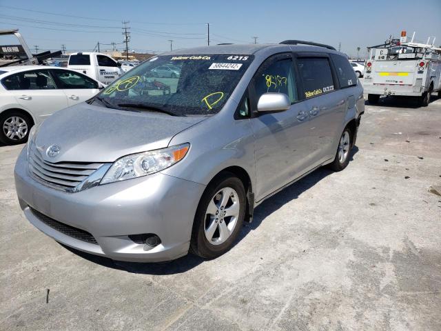 Photo 2 from auction – 2017 TOYOTA SIENNA LE with VIN 5TDKZ3DC8HS873556