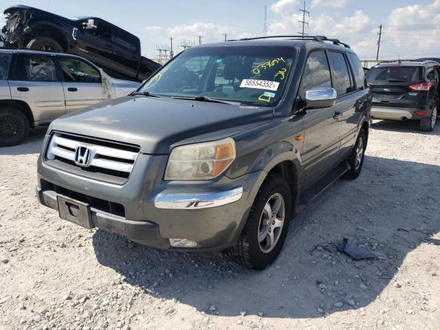 Photo 2 from auction – 2007 HONDA PILOT EXL with VIN 5FNYF28687B037654